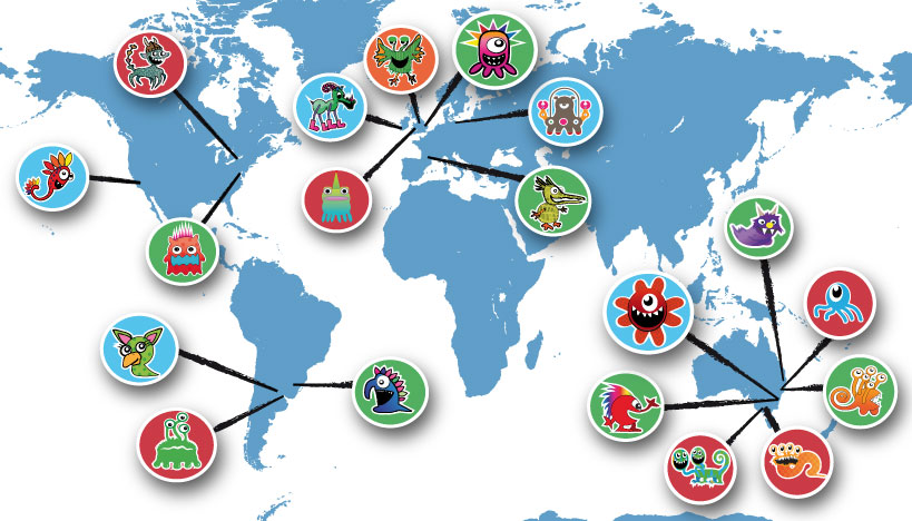 Waysact's global workforce.